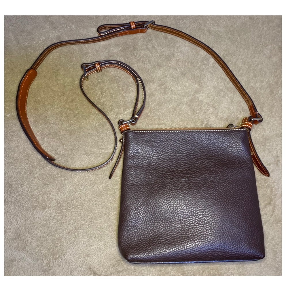 Dooney & Bourke Pebble Grain Letter Carrier Bag - Picture 5 of 7